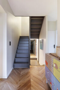 Création d'un escalier à Capbreton