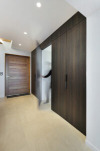 Projet d'agencement intérieur : porte de passage, bureau, dressing