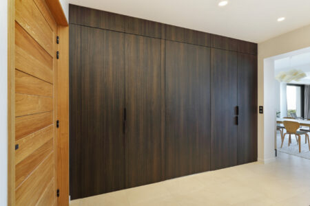 Projet d'agencement intérieur : porte de passage, bureau, dressing