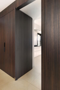Projet d'agencement intérieur : porte de passage, bureau, dressing
