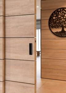 Conception de porte de passage sur mesure
