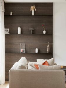 agencement meuble TV et bibliothèque à biarritz